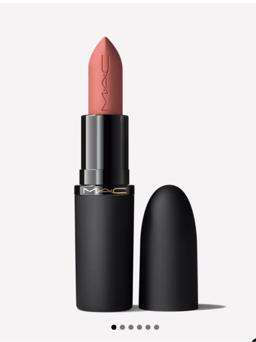 MAC Cosmetics Powder Kiss Hazy Matte Lipstick — Teddy 2.0